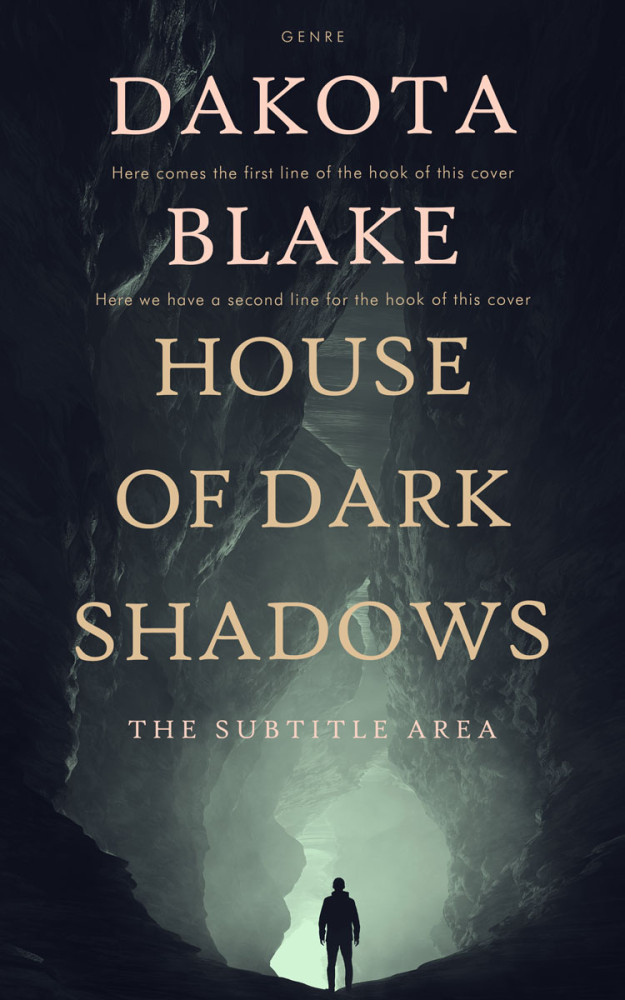 Front view of Shark #34550 - Premade Mystery & Thriller & Suspense Book Cover