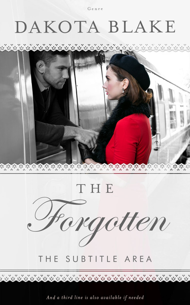 Front view of Mine Shaft #34624 - Premade Romance Book Cover