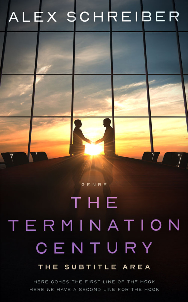 Front view of Straw #34627 - Premade Science Fiction Book Cover