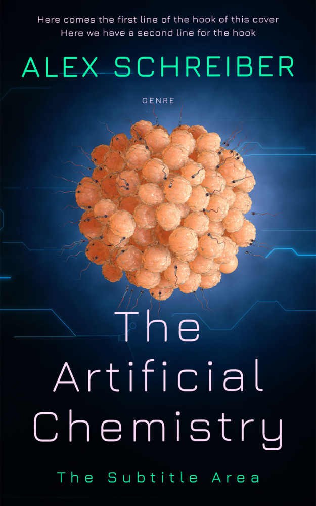 Front view of Burning Sand #34652 - Premade Science Fiction Book Cover