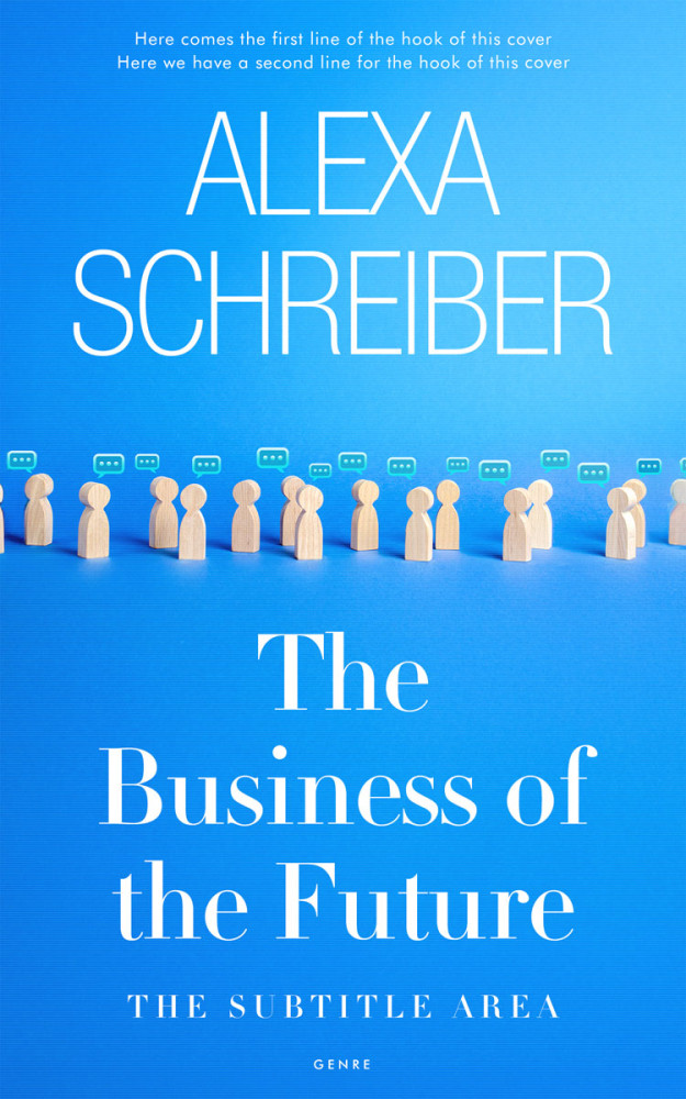 Front view of Dodger Blue #34679 - Premade Self-Improvement & Self-Help Book Cover