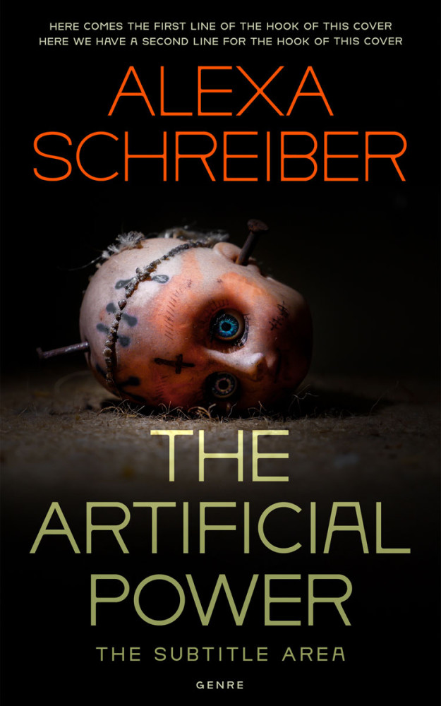 Front view of Zeus #34695 - Premade Mystery & Thriller & Suspense Book Cover