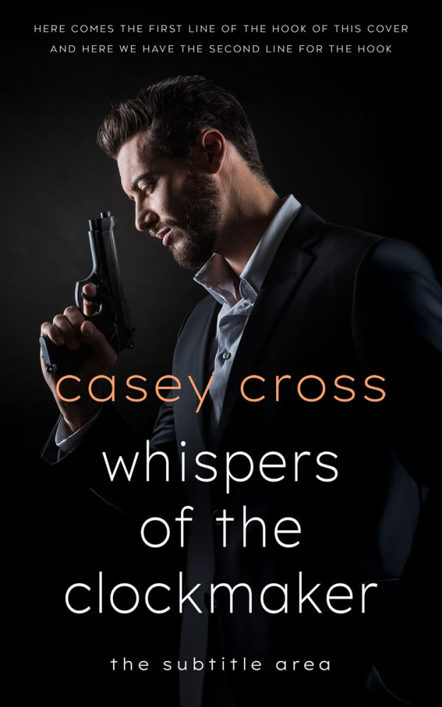 Front view of Cod Gray #34701 - Premade Mystery & Thriller & Suspense Book Cover