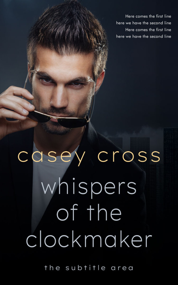 Front view of Woodsmoke #34702 - Premade Mystery & Thriller & Suspense Book Cover