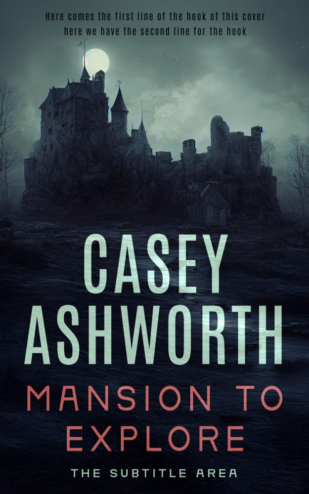 Front view of Vulcan #34735 - Premade Mystery & Thriller & Suspense Book Cover