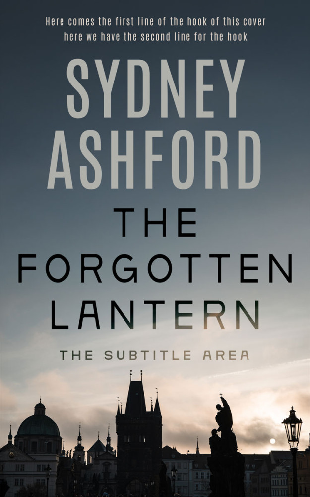 Front view of Limed Spruce #34745 - Premade Historical Book Cover | BookCoverZone