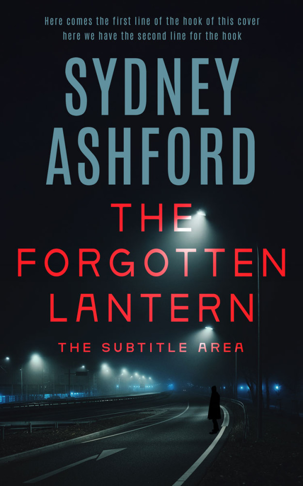 Front view of Bunker #34746 - Premade Mystery & Thriller & Suspense Book Cover