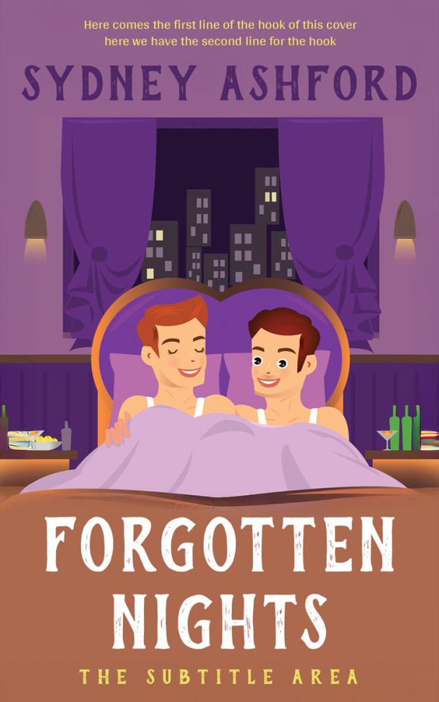 Front view of Strikemaster #34767 - Premade Romance Book Cover