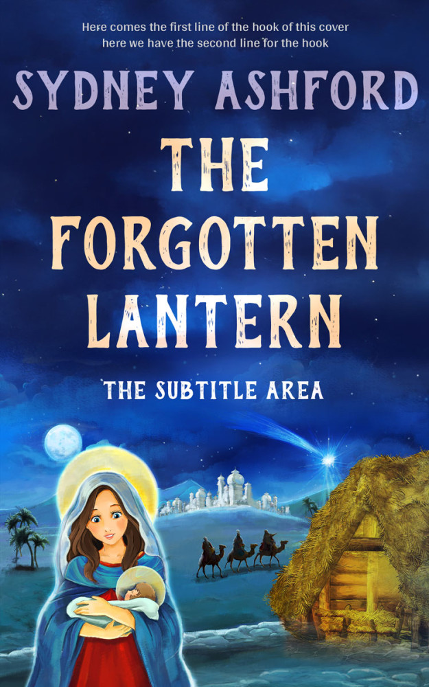 Front view of Biscay #34776 - Premade Religion & Spirituality Book Cover