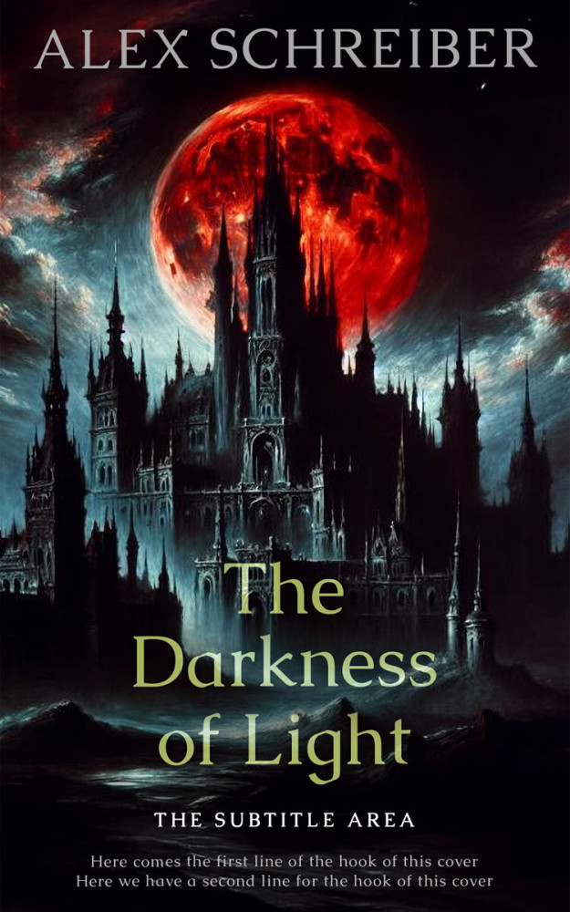 Front view of Woodsmoke #34781 - Premade Fantasy Book Cover