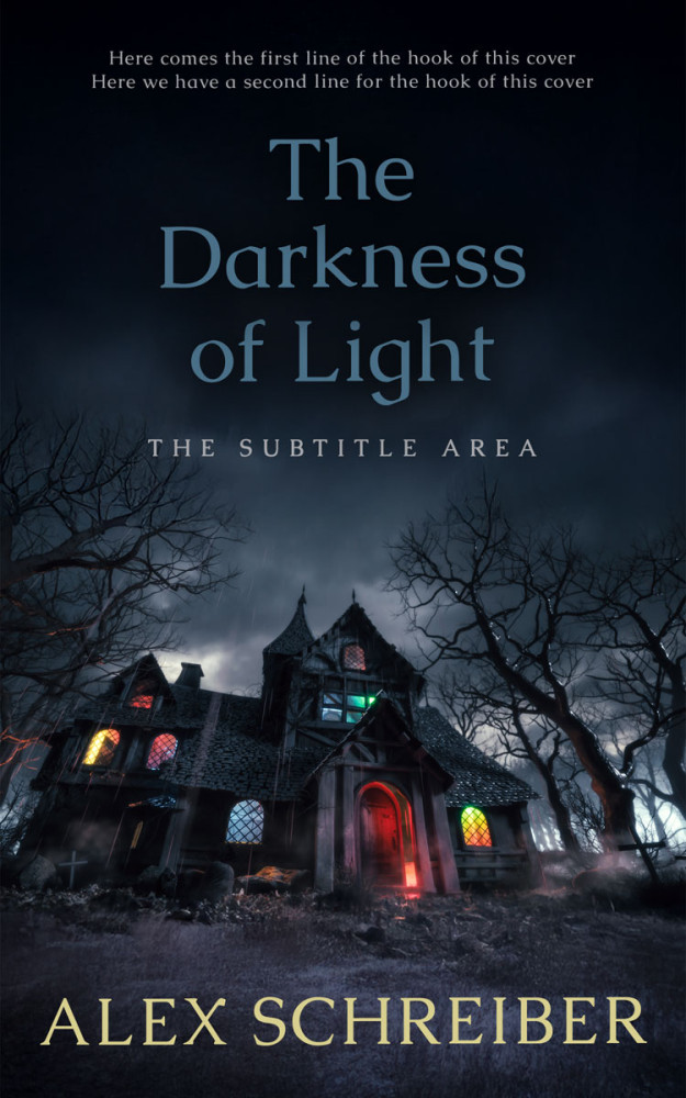 Front view of Mirage #34785 - Premade Mystery & Thriller & Suspense Book Cover