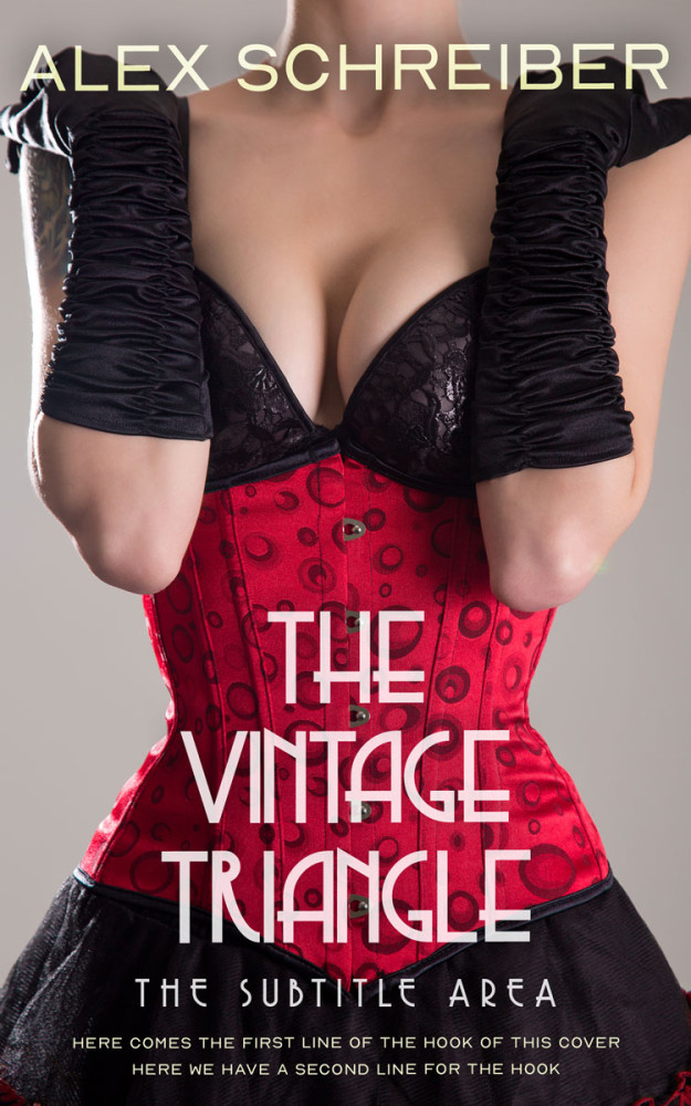 Front view of Thatch #34811 - Premade Erotica Book Cover