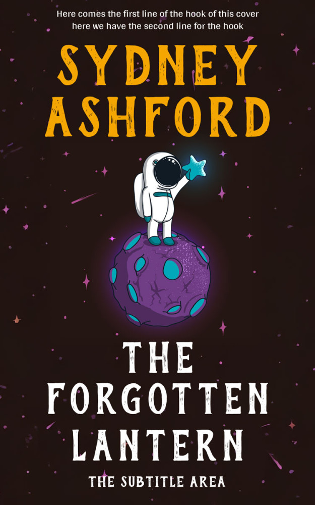 Front view of Gondola #34823 - Premade Fantasy Book Cover