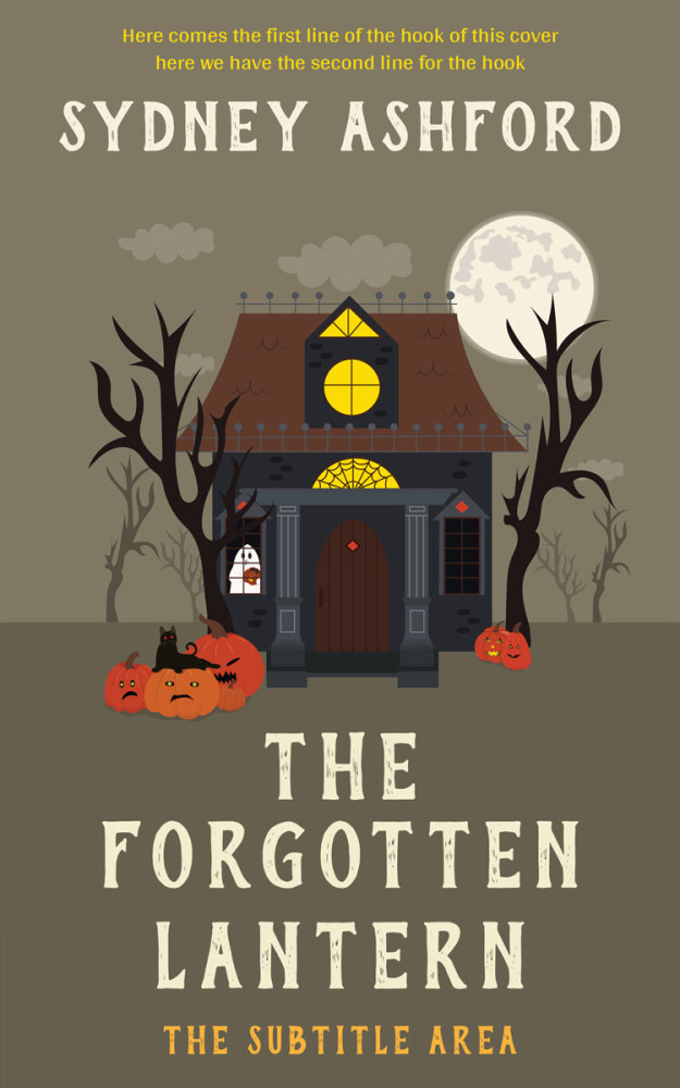 Front view of Coffee #34826 - Premade Fantasy Book Cover