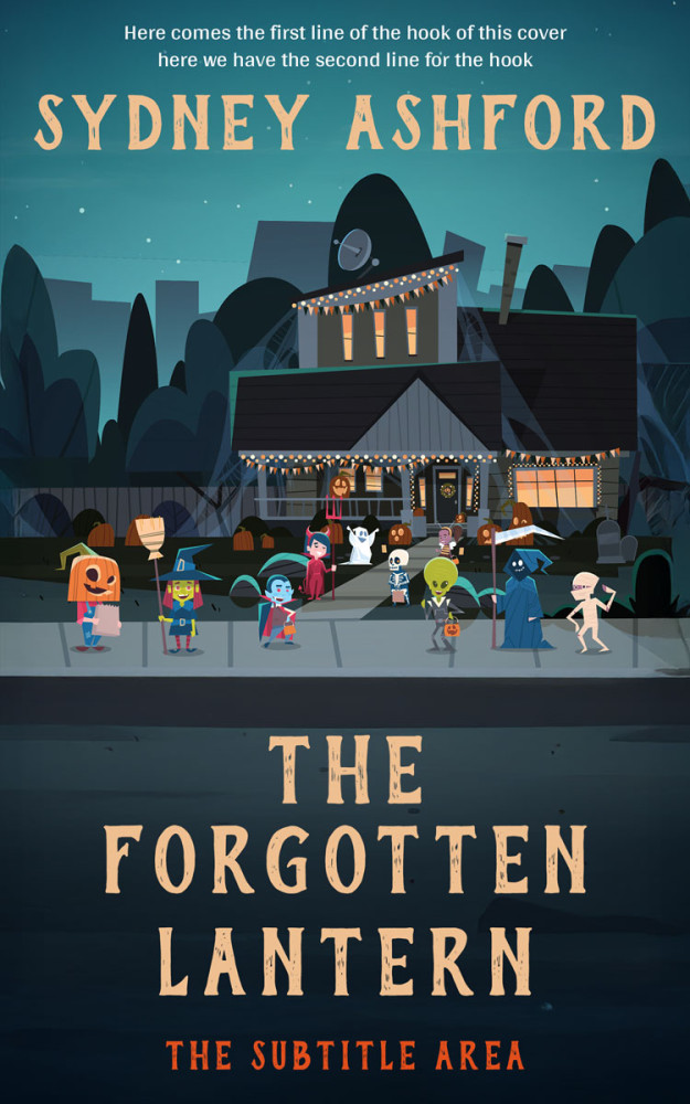 Front view of Mirage #34827 - Premade Fantasy Book Cover