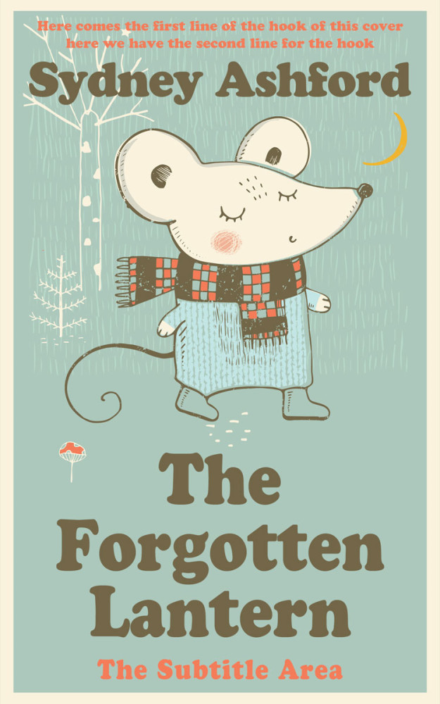 Front view of Gum Leaf #34834 - Premade Children's Book Cover