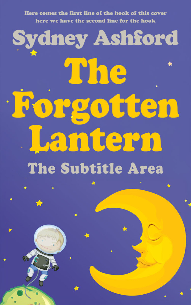 Front view of Scampi #34838 - Premade Children's Book Cover