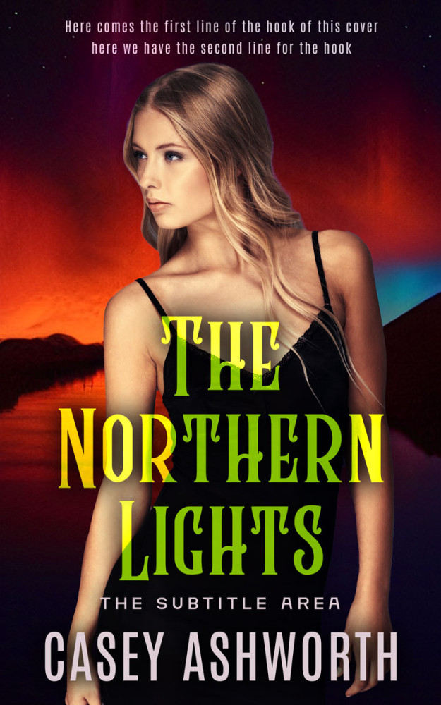 Front view of Copperfield #34843 - Premade Romance Book Cover