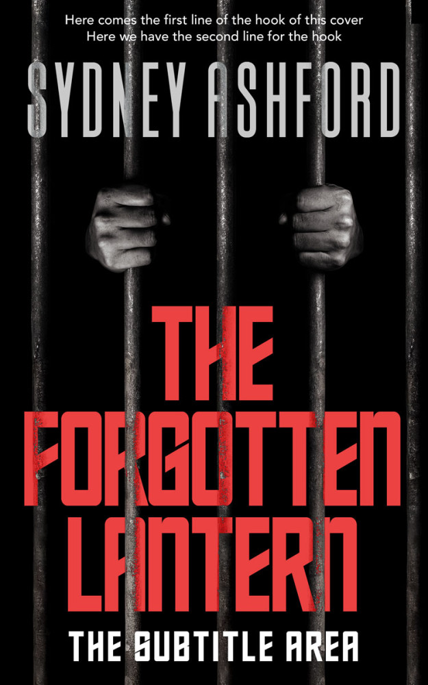 Front view of Cod Gray #34844 - Premade Mystery & Thriller & Suspense Book Cover