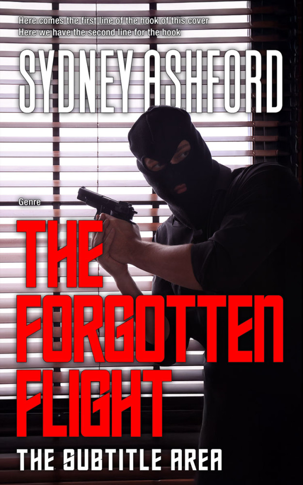 Front view of Thunder #34849 - Premade Mystery & Thriller & Suspense Book Cover