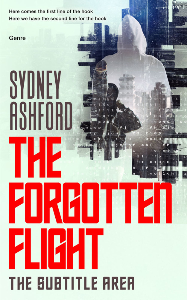 Front view of Tuna #34854 - Premade Mystery & Thriller & Suspense Book Cover