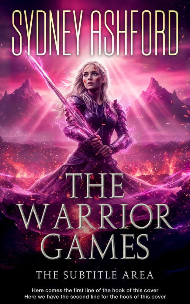 Front view of Tamarind #34877 - Premade Fantasy Book Cover