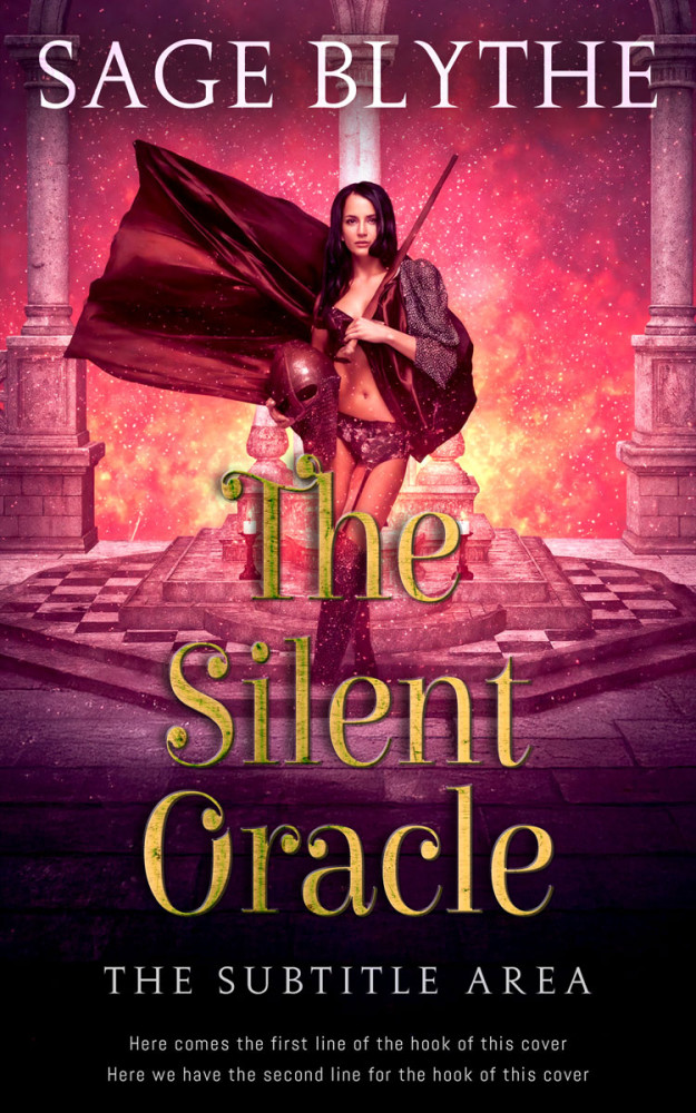 Front view of Cedar #34890 - Premade Mystery & Thriller & Suspense Book Cover