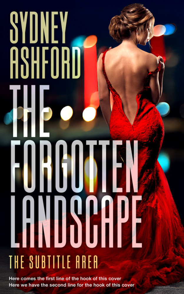 Front view of Petite Orchid #34910 - Premade Mystery & Thriller & Suspense Book Cover