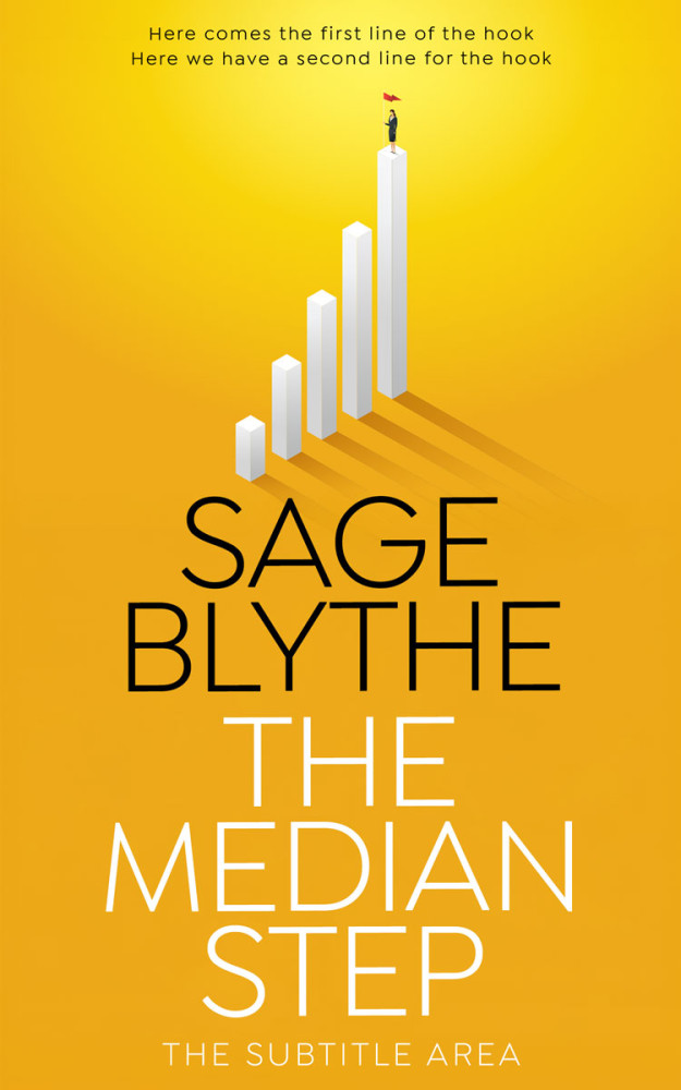 Front view of Buttercup #34965 - Premade Self-Improvement & Self-Help Book Cover