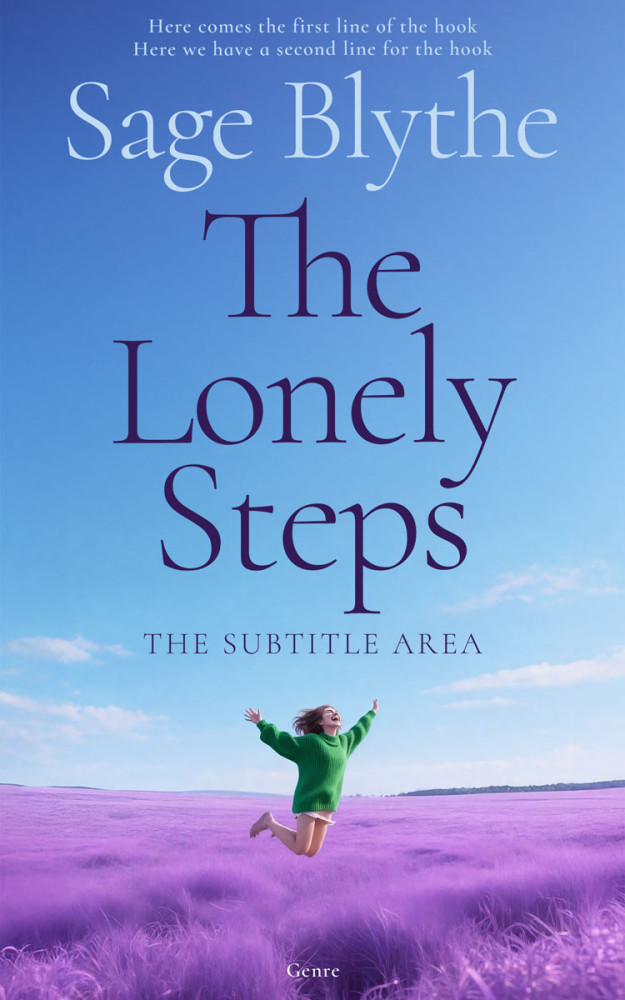 Front view of Danube #34974 - Premade Teen & Young Adult Book Cover