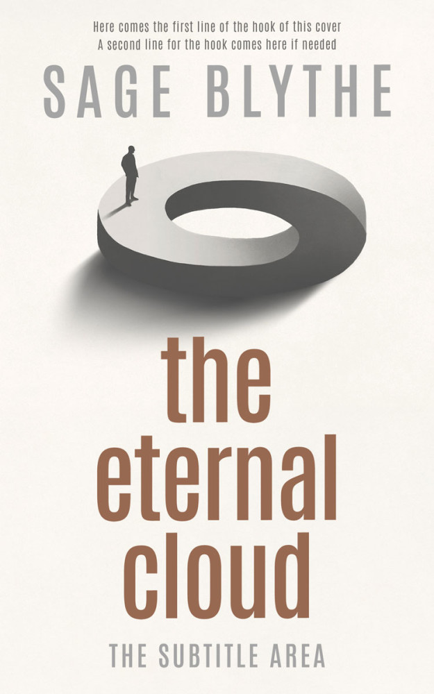 Front view of Pampas #35006 - Premade Abstract Book Cover