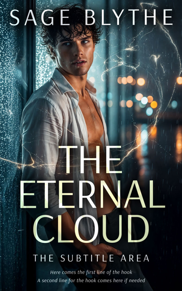 Front view of Outer Space #35061 - Premade Erotica Book Cover