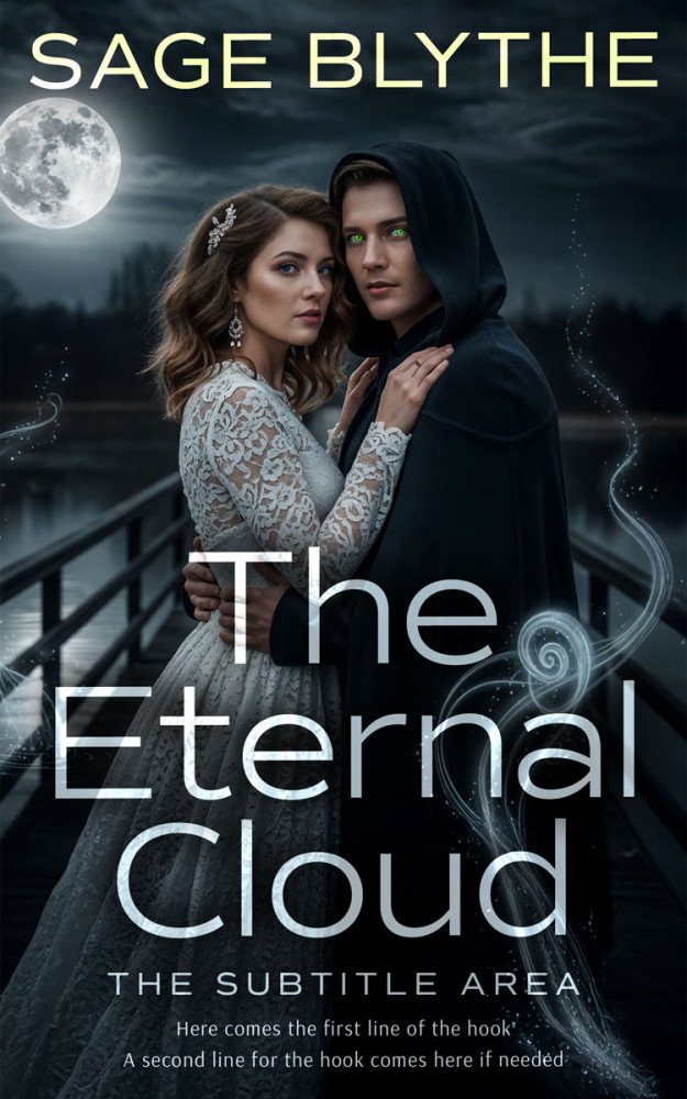 Front view of Bunker #35066 - Premade Fantasy Book Cover