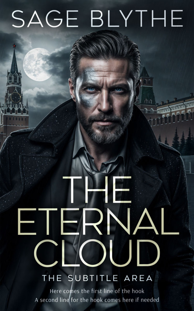 Front view of Woodsmoke #35072 - Premade Horror Book Cover