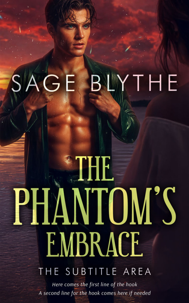 Front view of Gondola #35087 - Premade Erotica Book Cover