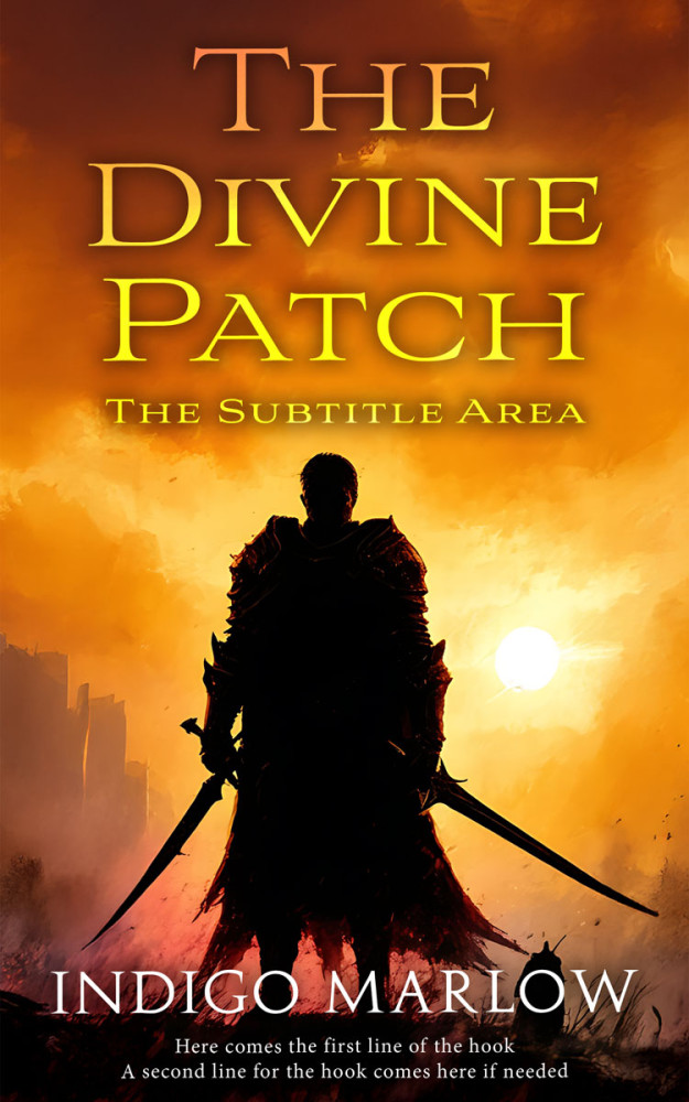 Front view of Hawaiian Tan #35180 - Premade Fantasy Book Cover