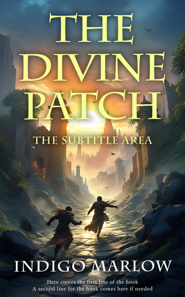 Front view of Outer Space #35187 - Premade Fantasy Book Cover