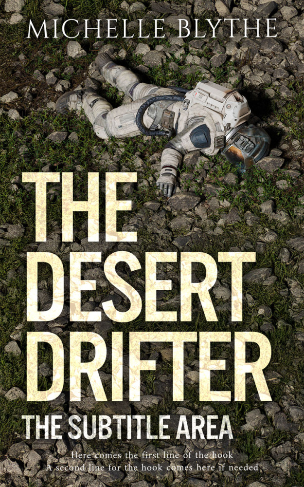 Front view of Rangitoto #35195 - Premade Science Fiction Book Cover