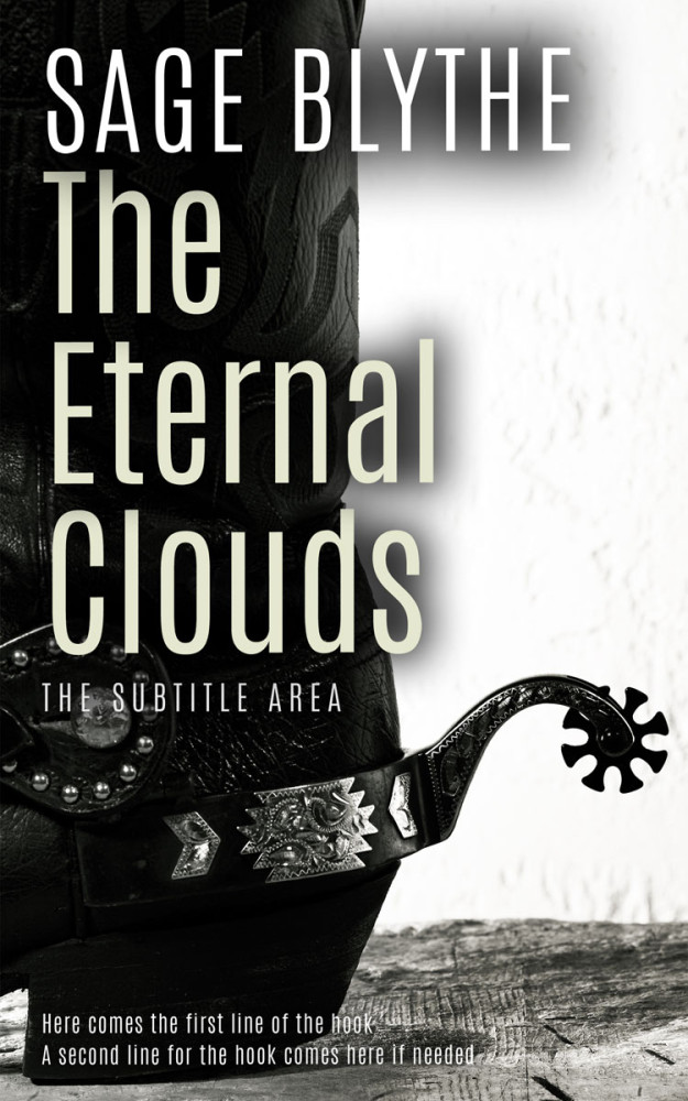 Front view of Log Cabin #35249 - Premade Western Book Cover