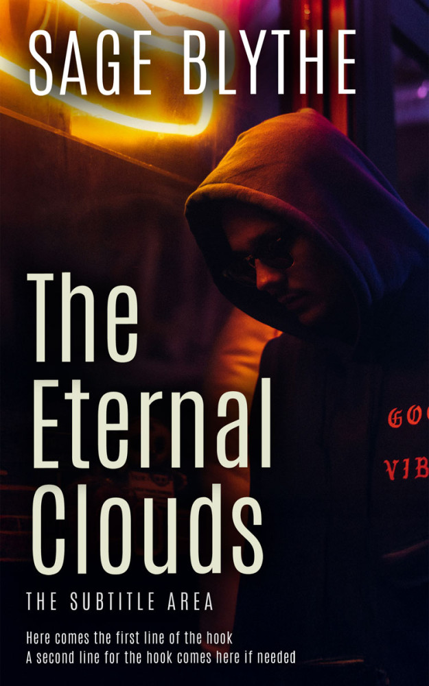 Front view of Tan #35251 - Premade Mystery & Thriller & Suspense Book Cover