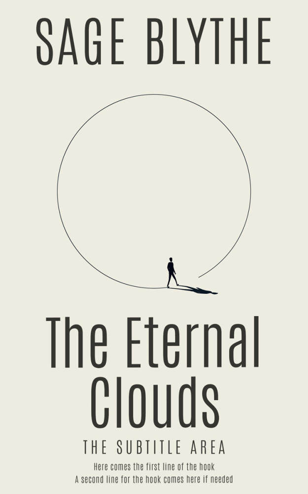 Front view of Satin Linen #35265 - Premade Health & Mind & Body Book Cover