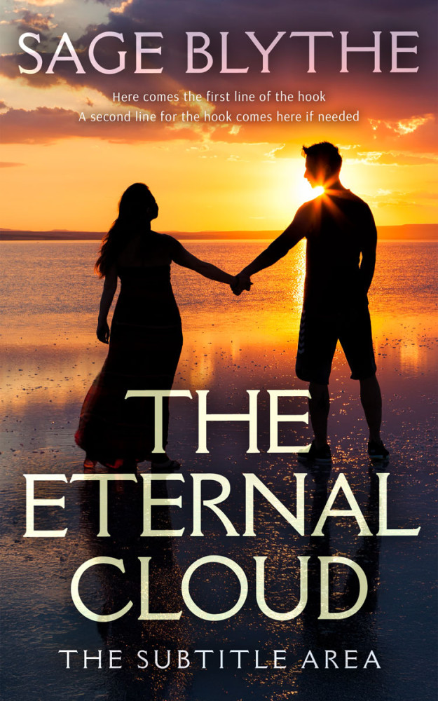 Front view of Porsche #35271 - Premade Romance Book Cover