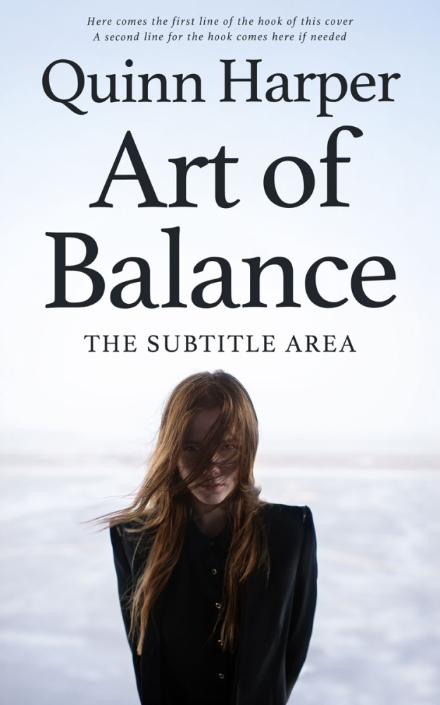 Front view of Cod Gray #35350 - Premade Teen & Young Adult Book Cover