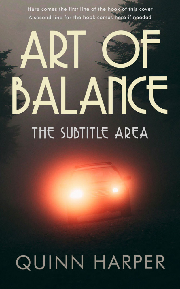 Front view of Heavy Metal #35398 - Premade Mystery & Thriller & Suspense Book Cover