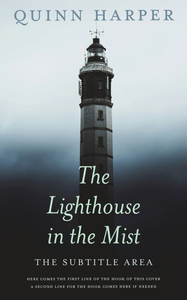 Front view of Shark #35407 - Premade Mystery & Thriller & Suspense Book Cover