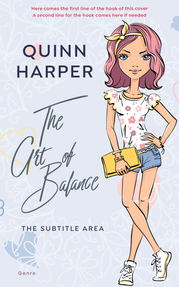 Front view of Athens Gray #35435 - Premade Teen & Young Adult Book Cover