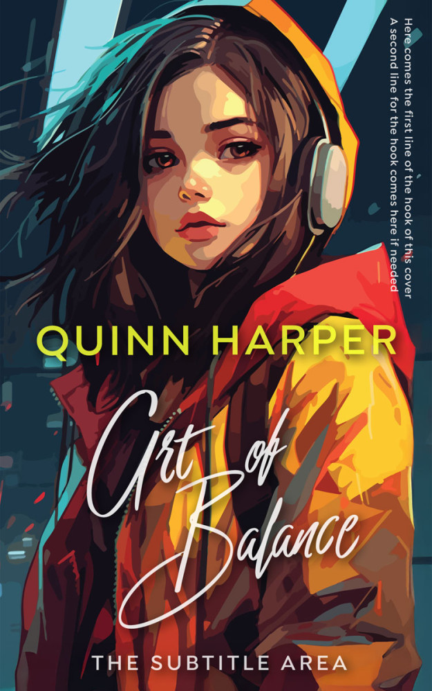 Front view of Di Serria #35444 - Premade Teen & Young Adult Book Cover