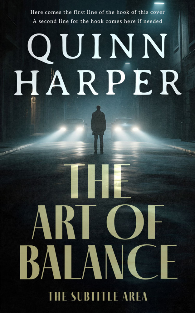 Front view of Bunker #35459 - Premade Mystery & Thriller & Suspense Book Cover