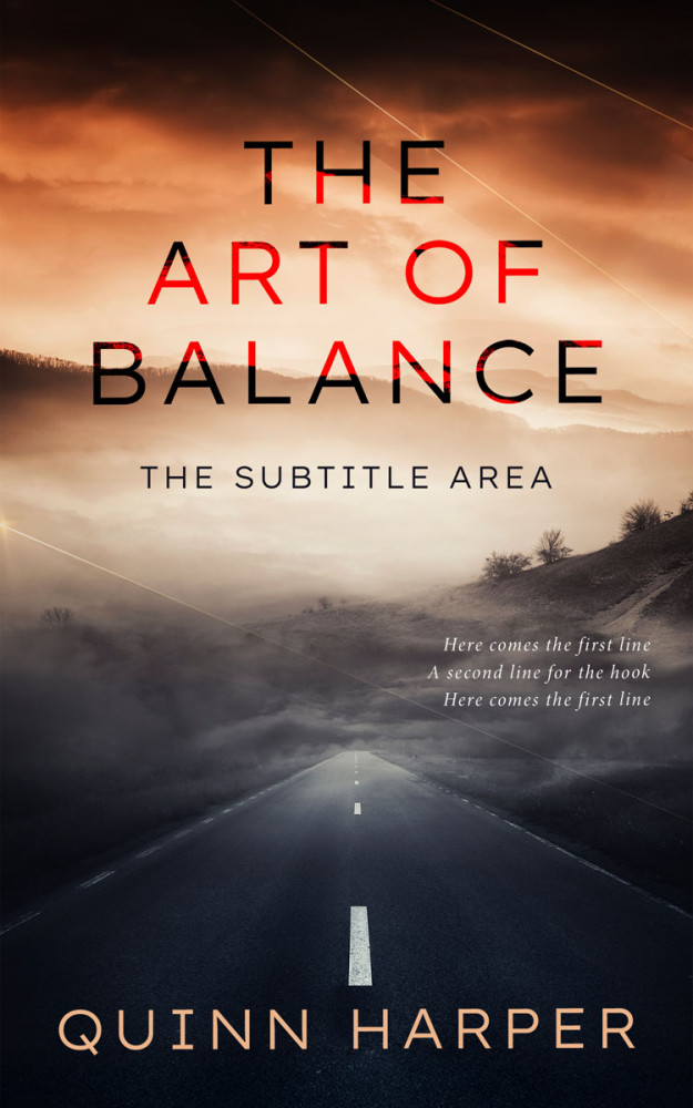 Front view of Calico #35496 - Premade Mystery & Thriller & Suspense Book Cover