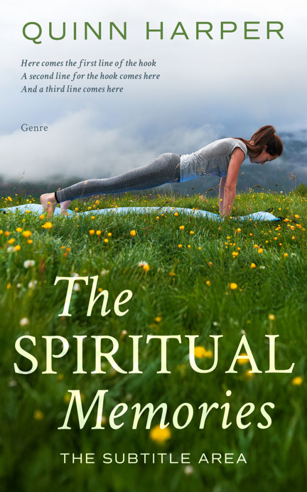 Front view of Tasman #35536 - Premade Health & Mind & Body Book Cover